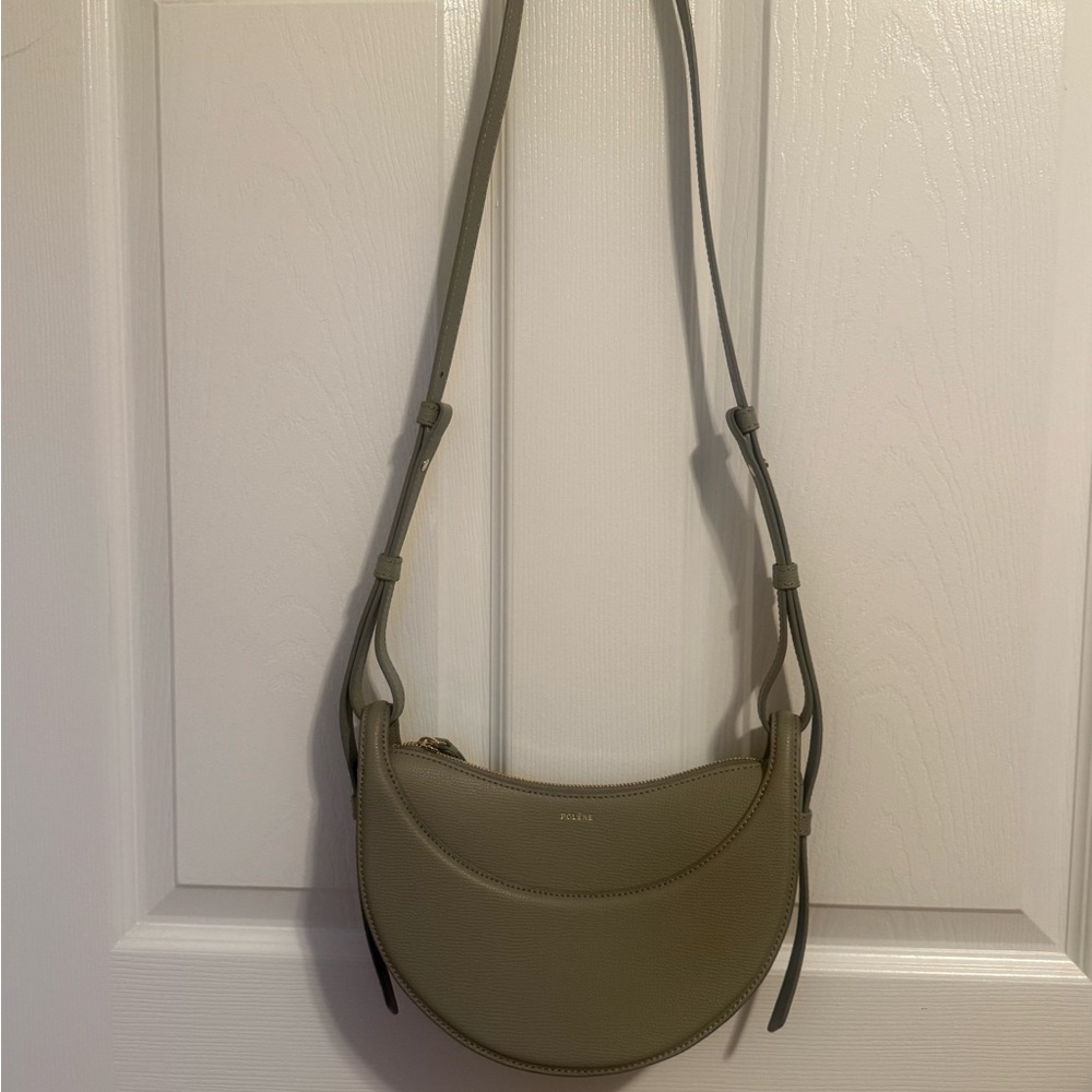 Polène Numéro Dix – Textured Olive Leather - Picture 2 of 7